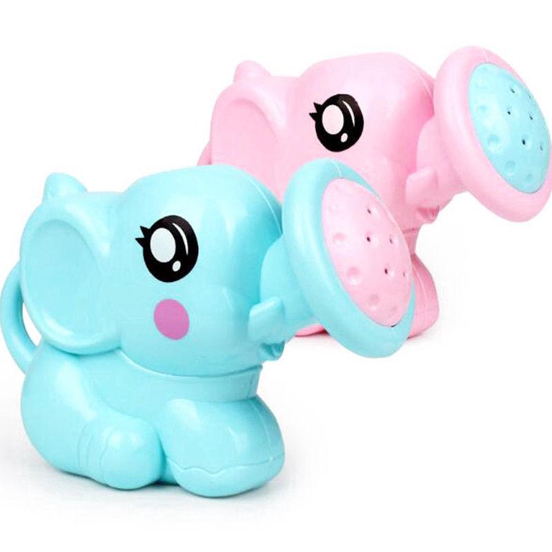 1 Pc Sprinkling Water Baby Elephant Bath Shower Toys (4)