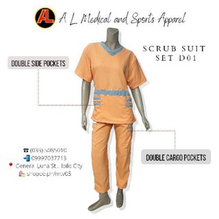 Scrub Suit, Set D (P. twill) (2)