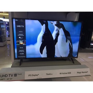 LG 43inches UHD SMART WEBOS SMART TV