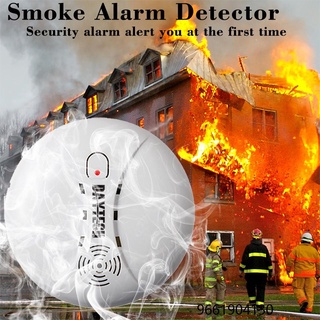 【Local shipping 】Daytech Smoke Detector Sensor Wireless Fire Smart Alarm With a 9V Battery (SM02)