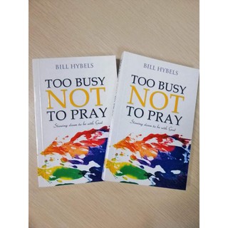 Too Busy Not To Pray (Mini Book)