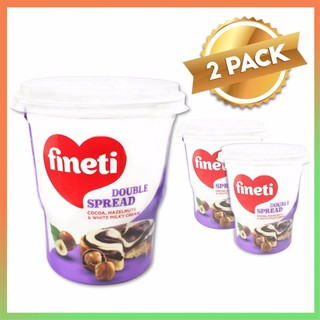 【Available】Fineti Hazelnut Double Spread 400g (Pack of 2)