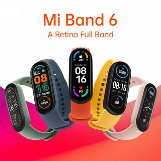 Xiaomi Mi Band 6 Band 5 Fitness Tracker 24H Heart-Rate Monitoring SpO2 Blood Oxygen SensorTracker zr