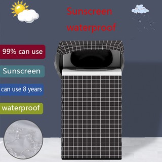 [Spot] Waterproof, dustproof and sunscreen protective cover for washing machine cover (2)
