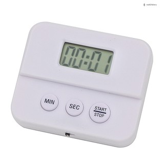 Digital Timer Countdown Magnetic LCD Display Loud Alarm Port