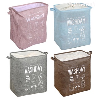 HO Dirty Clothes Laundry Basket Foldable Laundry Hamper Storage Bin Bucket For Home (1)
