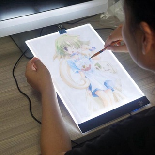 【Ready Stock】✠☈Digital Graphic Drawing Tablet A4 LED Artist Thin Art Stencil Drawing Board Copy Pad