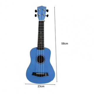 21 inch Color Wooden Ukulele Soprano Ukulele Beginner Hawaiian Small Guitar for-string Guitar