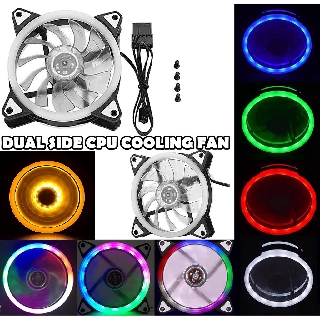 CPU Cooling Fan Cooler RGB Silent 120mm CPU Cooling Fan