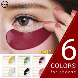 FT 1 Pair 24K Gold Collagen Dark Circle Puffiness Eye Mask