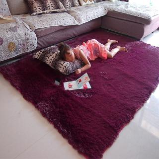 120*160CM Modern Living Room House Bedroom Carpet Shaggy Rug Floor Mat (1)