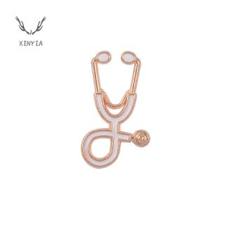 Medical Stethoscope Brooch Pin (8)
