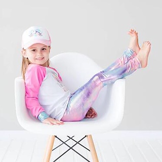 Baby Girl Leggings Fancy Halloween Cosplay Tights For Kids Autumn/Winter Toddler girl Shinny Pants B (3)