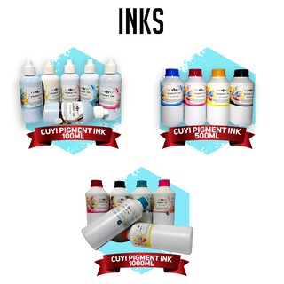 CUYI INK Pigment Ink // Sublimation Ink 500ML for Inkjet Printers