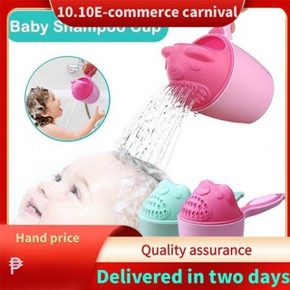 ❏☈baby tabo Shampoo Cartoon Baby Shampoo Cup Bathing Shower Spoons kids Washing