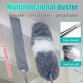 Retractable cleaning duster