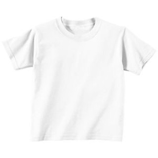 Plain White T-Shirt For Kids Assorted Cotton (WKC1)