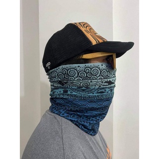 Tribo Kalmado Multifunctional Headwear Bandana/HeadBuFF/tube mask/wave BLUE/BLUE SKY (5)