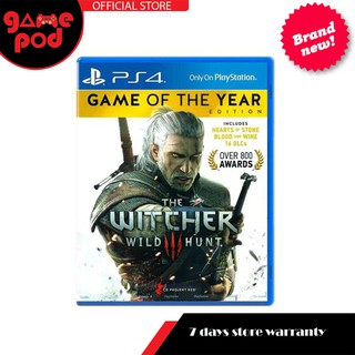 SONY PS4 The Witcher III Wild Hunt Game of The Year ed. (R3)