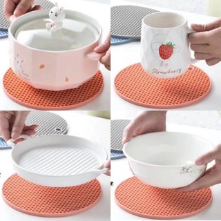 Multifunction Heat Resistant Placemat Silicone Mat Non-slip Pot Holder Table Mat Kitchen Accessories