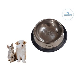 ANIMARK Pet Dog Cat Stainless Steel Bowl