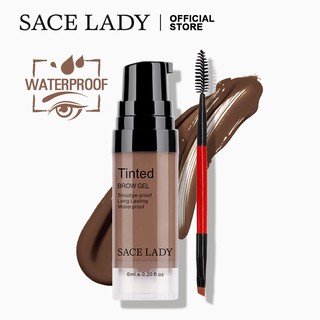 MINIMELI & SACE LADY Long Lasting Eyebrow Gel Waterproof Tinted Brow Gel Eyebrow Soap Makeup Cosmetics