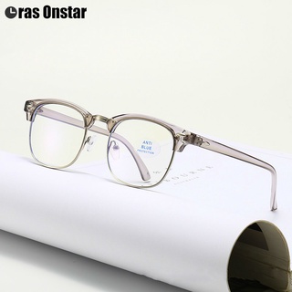 Unisex Vintage Anti Radiation Eyeglass Anti-blue and Anti-fatigue Glasses Replaceable Lens (2)
