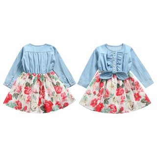Fashion Summer Kid Flower Sleeveless Baby Girl's Dress (2)
