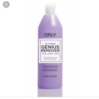 ORLY GENIUS REMOVER 16onz and 4 onz