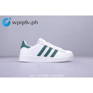 Adidas Superstar For Men Shoes Sports Running Shoes White&Green Color (1)