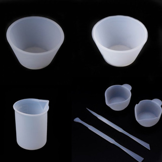 Crystal Epoxy Silicone Mold Dispensing Measuring Cup DIY Jewelry Crafts Making