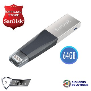 SanDisk iXpand Mini 64GB OTG / Dual Flash Drive for iPhone and iPad SDIX40N-064G