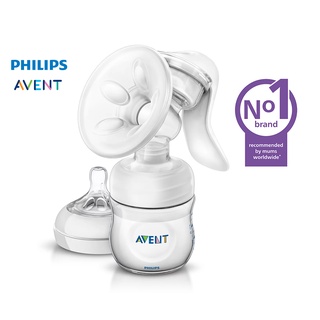 Philips AVENT Manual Breast Pump with Bottle