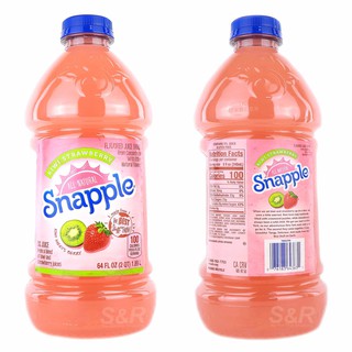 Snapple All Natural Kiwi Strawberry Flavor Juice Drinks 1.89 L