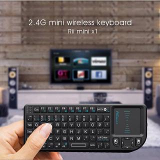 [✅COD] 3 in 1 mini handheld 2.4G RF wireless keyboard and mouse with touchpad mouse