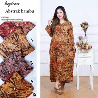 Jumbo Negligee Can Retail And Select The Color Of Front Button Busui Batik Motifs