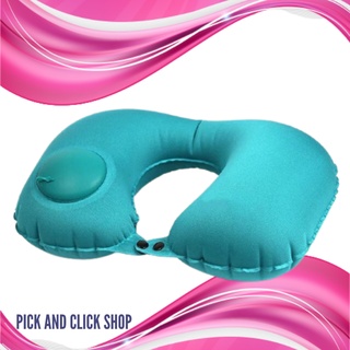 U-Shape Automatic Inflatable Travel Pillow Neck Pillow Car Air Inflatable Pillows Cushion