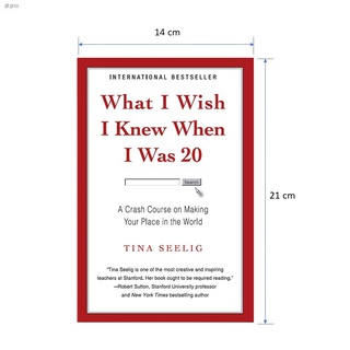 ✸♧﹍【Brandnew】What I Wish I Knew When I Was 20, Tina Seelig bestseller English Book