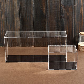 Acrylic Display Box Show Self-Assembly Model Protection Case Clear Dustproof FASHIONSHOWSTORE