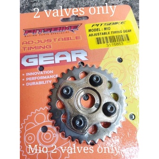 Pitsbike racing adjustable timing cam gear sprocket Mio Sporty amore 2 valves carb only