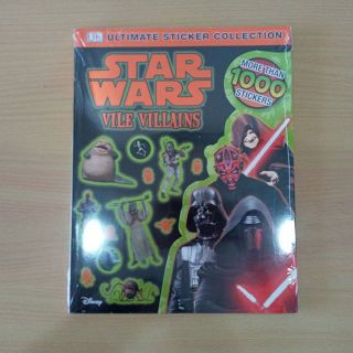 Star Wars Vile Villains Ultimate Sticker Collection Book