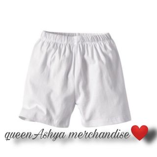 WHITE SHORTS FOR KIDS (1 MONTHS TO 2 YRS OLD)