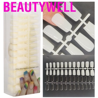 Beautywell 500pcs False Nail Tips Artificial Full Cover Fake Art Manicure Accessory