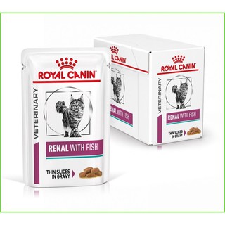 ✜Royal Canin RENAL CAT / FELINE per Box (85G x 12 Pouches) Wet