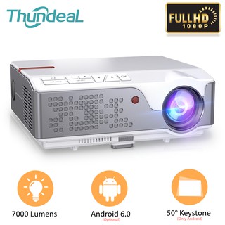 ThundeaL TD96 TD96W Full HD 1920x1080P Projector 7000 Lumens Cinema LED Proyector Android WiFi HD IN