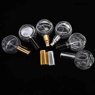 WT 10ml Clear Reusable Refillable Travel Perfume Atomizer Glass Pump Spray Bottle