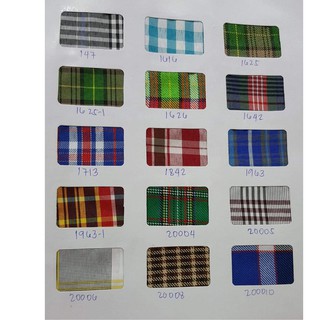 Multi-Checkered Oxford 60” Fabric (Part 3) for school uniforms, table cloth and many more