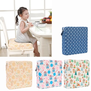 Baby Dining Cushion Children Increased Chair Pad Adjustable Removable Highchair Chair Booster Cushio