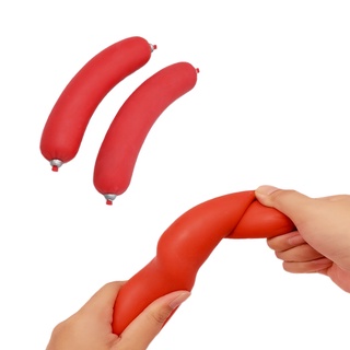 17CM Funny Sausage Hot Dog Stretch Toys Antistress Squezze Toys For Adults Children Squishy Stress