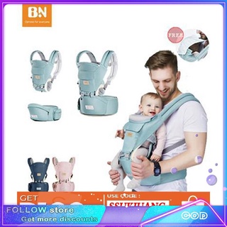 COD BAONEO Baby Hip Seat Carrier With Hoodie Affordable Free coverhoodie